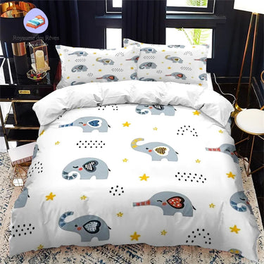 Housse de Couette Symbole Éléphant